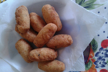 Croquete de chuchu