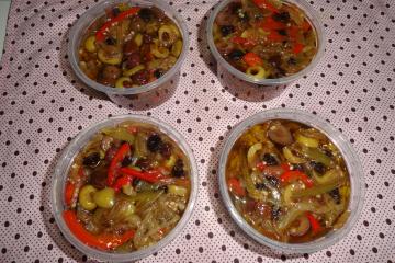 Berinjela como petisco (ao forno)