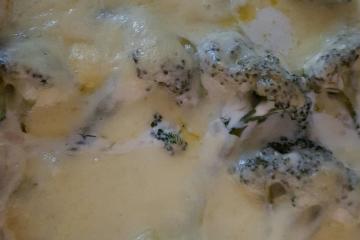 Brócolis gratinado