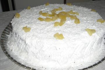 Torta de abacaxi deliciosa