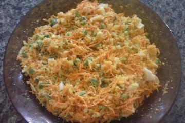 Farofa vegetariana