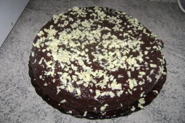 Bolo mousse de chocolate