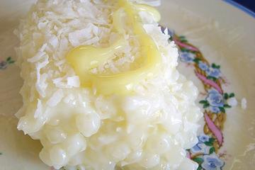 Cuscuz doce de tapioca (receita baiana)