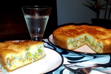 Torta deliciosa de sardinha