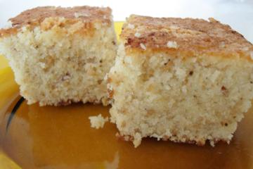 Bolo de castanha de caju