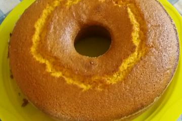 Bolo de Cenoura de Liquidificador