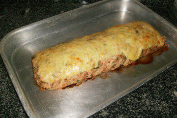 Rocambole de frango do Queidinho