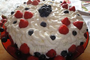 Bolo de morango