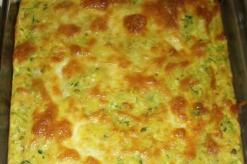 Souflé de abobrinha