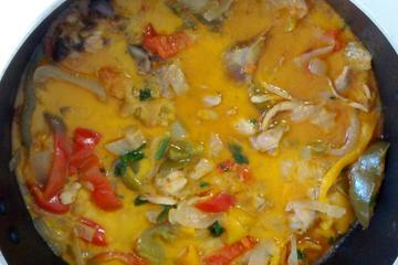 Moqueca de frango à baiana