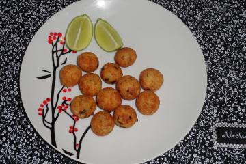 Bolinho de bacalhau com mandioca