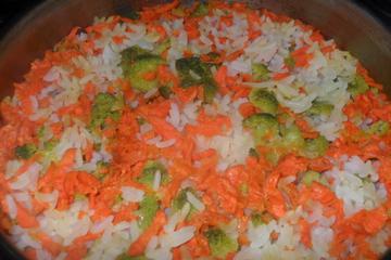 Arroz com legumes