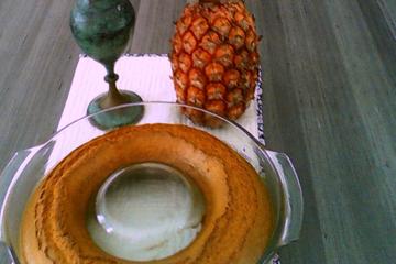 Bolo de cenoura sem ovos e com leite de soja