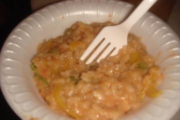 Risoto de camarão à minha moda