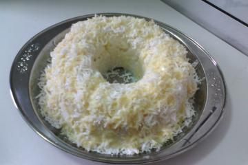 Bolo de tapioca baiano (não vai ao forno)