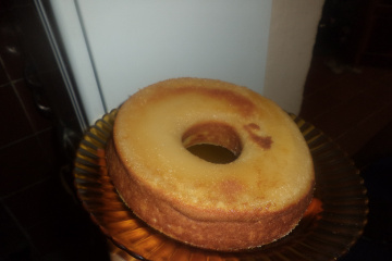 Pudim de pão rápido e simples