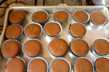 Muffins de chocolate