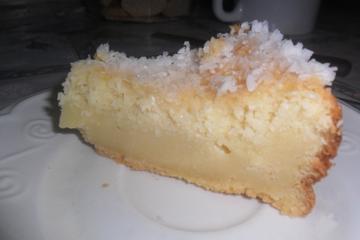 Bolo cremoso de fubá