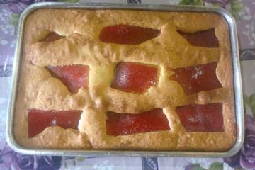 Cuca de Goiabada com Banana