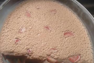 Flan de chocolate