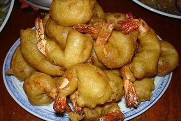 Bolinhos de camarão estilo chinês
