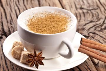 Queimadinha de leite com canela