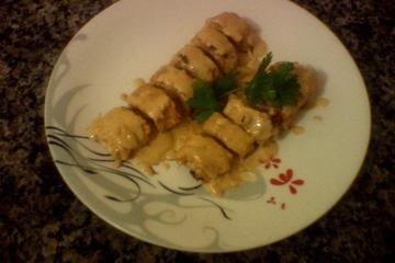 Frango ao creme