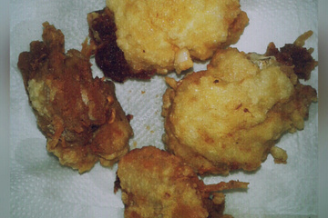 Rolinhos de filé de peixe