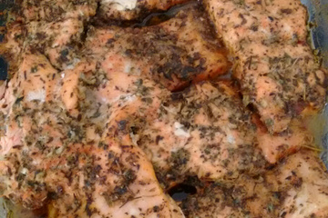 Salmão ao forno