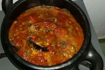 Moqueca de peixe sem oleo de dende
