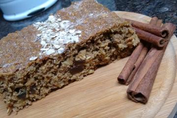 Bolo de banana integral rápido