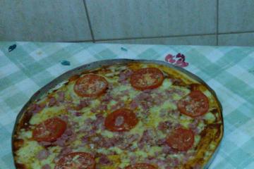 Massa de pizza liquidificador