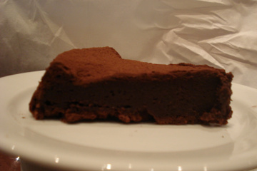 Bolo mousse de chocolate