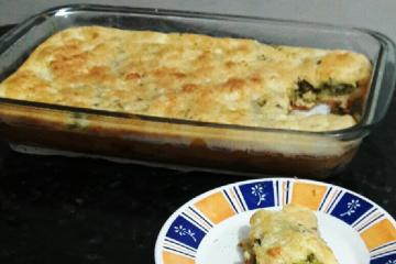Torta de brócolis