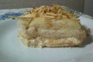 Torta de pão de forma