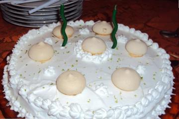 Bolo Merengue de limão