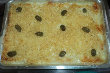 Escondidinho de frango com requeijão