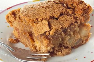 Torta de maçã com casquinha crocante