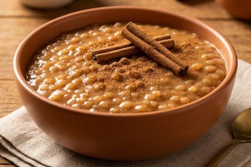 Sagu de doce de leite pronto em 30 minutos com truque para ficar cremoso
