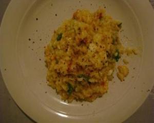 Risoto de rucula à búfala