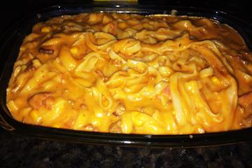 Macarrão de panela de pressão com queijo