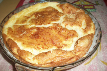 Torta de ricota saudável