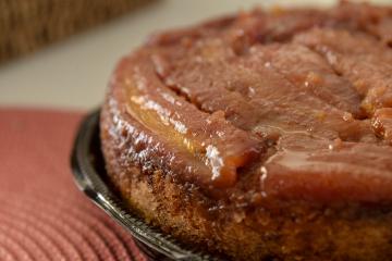 Bolo de banana de liquidificador