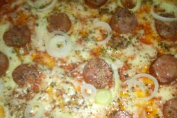 Massa de pizza liquidificador