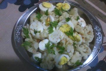 Salada de couve-flor