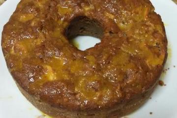 Bolo de maçã light
