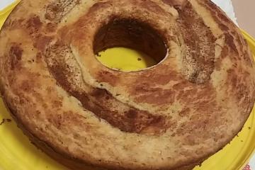 Bolo de banana light