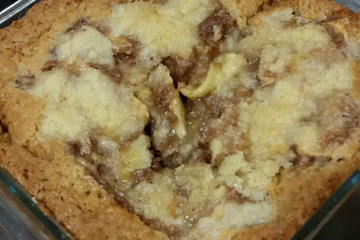 Torta de maçã simples