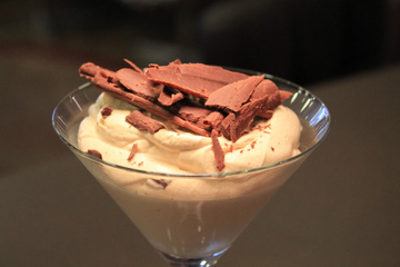 Mousse de doce de leite