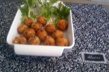 Bolinho de bacalhau com mandioca